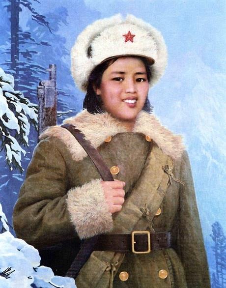 الأم المقدسة لزعيم كوريا الشمالية كيم يونج (1)