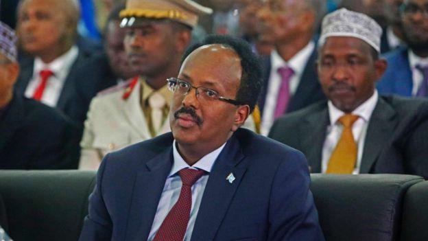 الرئيس الصومالي الجديد محمد فرماجو