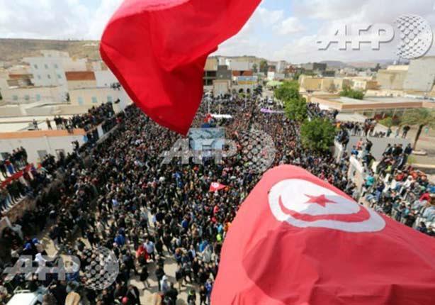 مطالبات بالاصلاح والتطوير في جنوب تونس اليوم الثلاثاء (أ ف ب)