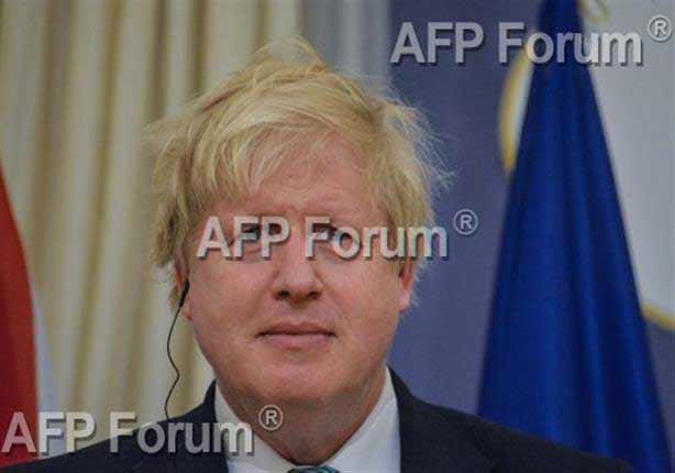 وزير الخارجية البريطاني بوريس جونسون في اليونان في 6 أبريل 2017 (أ ف ب)