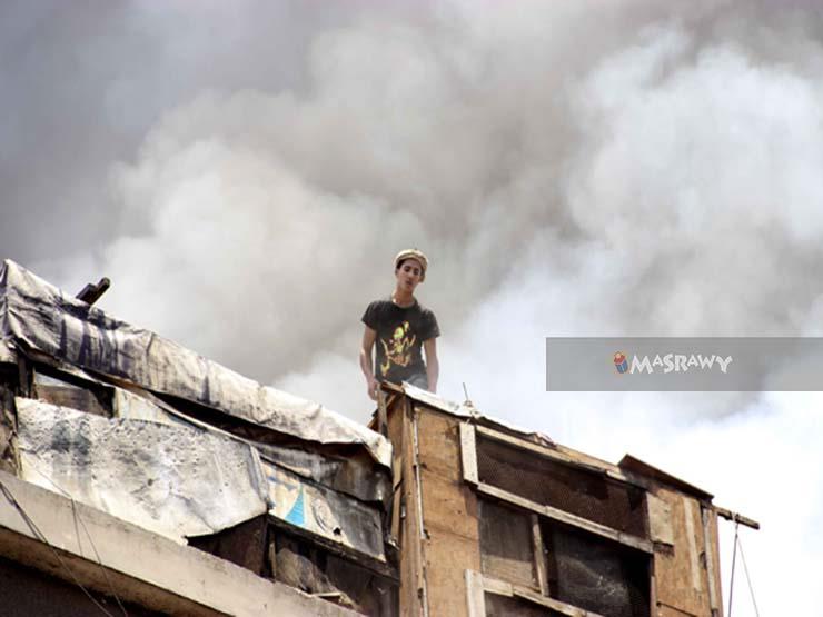حريق سوق إمبابة (15)