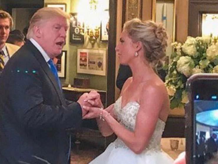  دونالد ترامب يقتحم حفل زفاف لم يدع إليه