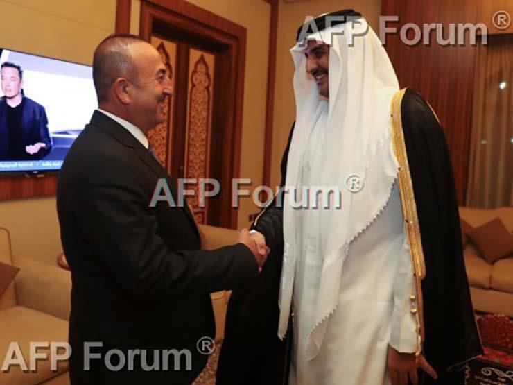 أمير قطر الشيخ تميم بن حمد آل ثاني (أ ف ب)
