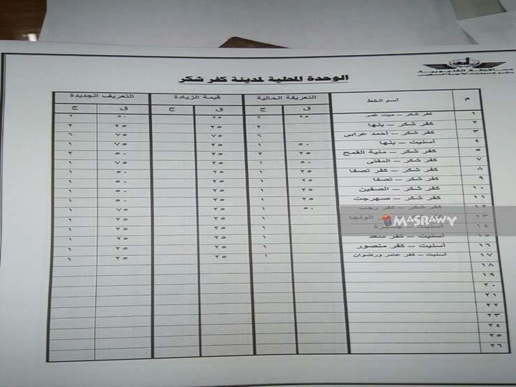 تعريفة ركوب السرفيس (10)