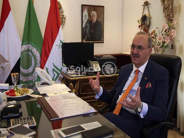 السفير العراقي بالقاهرة حبيب الصدر