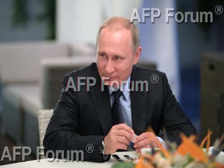 الرئيس الروسي فلاديمير بوتين في مدينة سوتشي الروسية اليوم (أ ف ب)