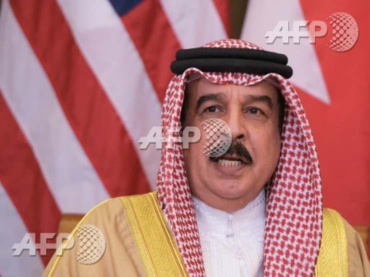 العاهل البحريني الملك حمد بن عيسى آل خليفة في الرياض في 21 مايو 2017 (أ ف ب)