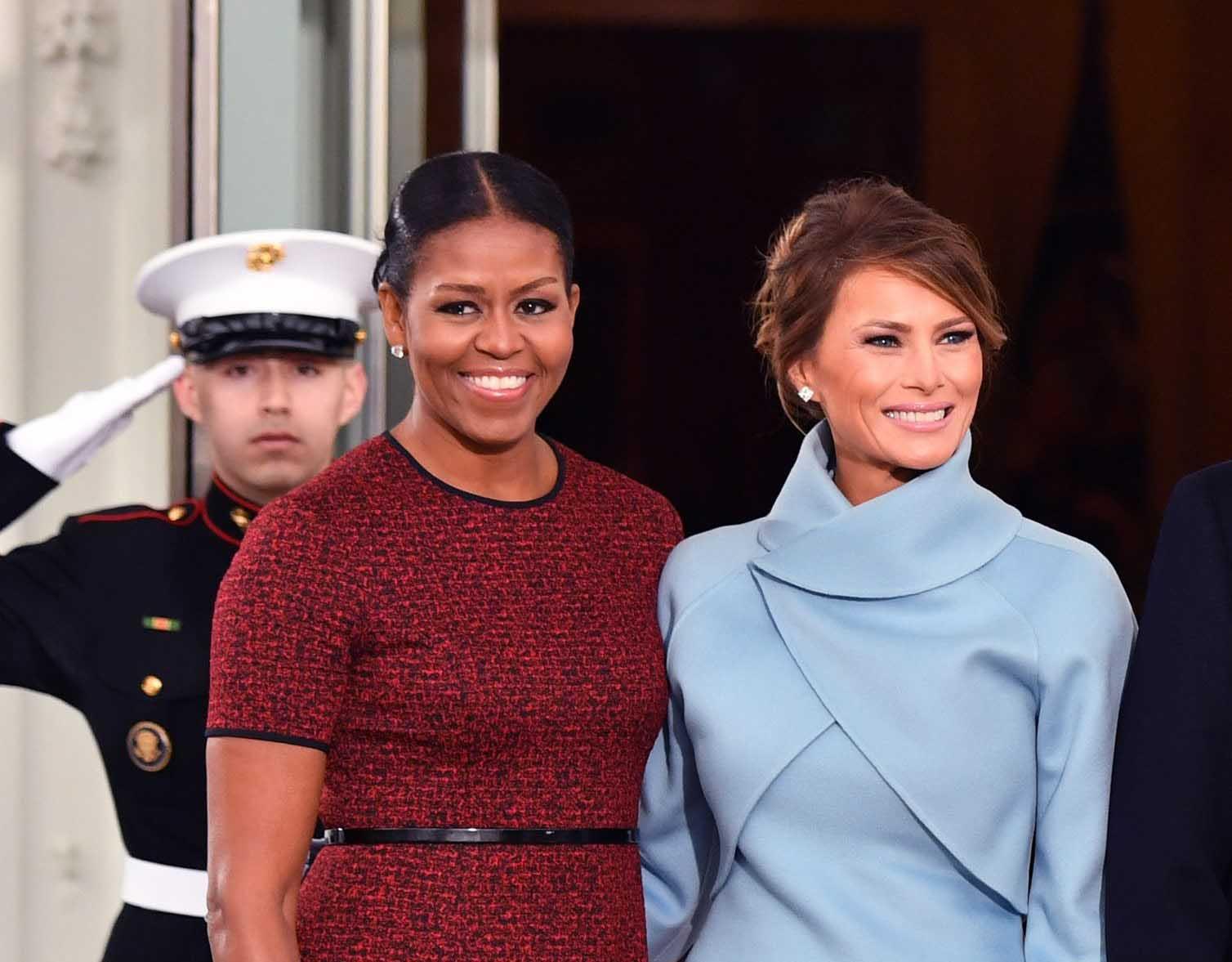 michelle-obama-melania-trump