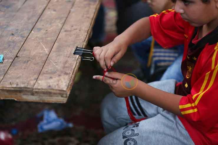 ورش رسم الأطفال في قرية تونس (2)