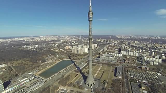 12-برج أوستانكينو في العاصمة الروسية موسكو