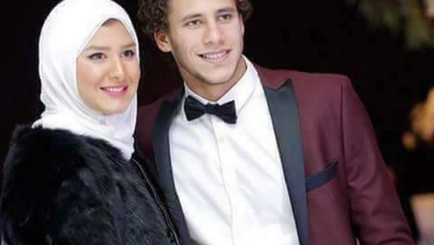 رمضان صبحي وزوجته حبيبه