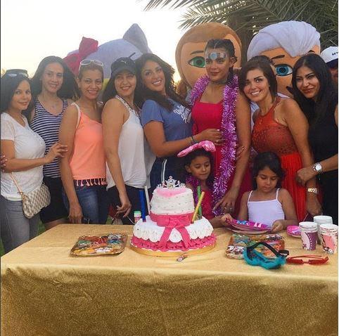 هبة السيسي تحتفل بعيد ميلاد ابنتها بحضور نرمين ماهر وياسمين مصراوى