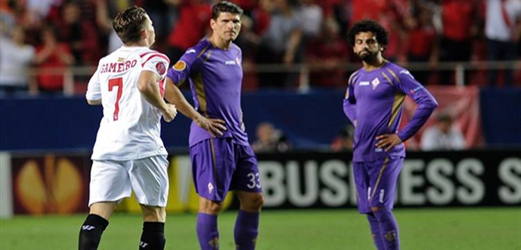 محمد صلاح لاعب فيورنتينا