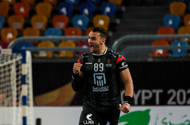 لقطات مباراة مصر ومقدونيا