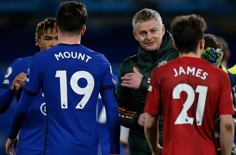 لقطات مباراة تشيلسي ومانشستر يونايتد