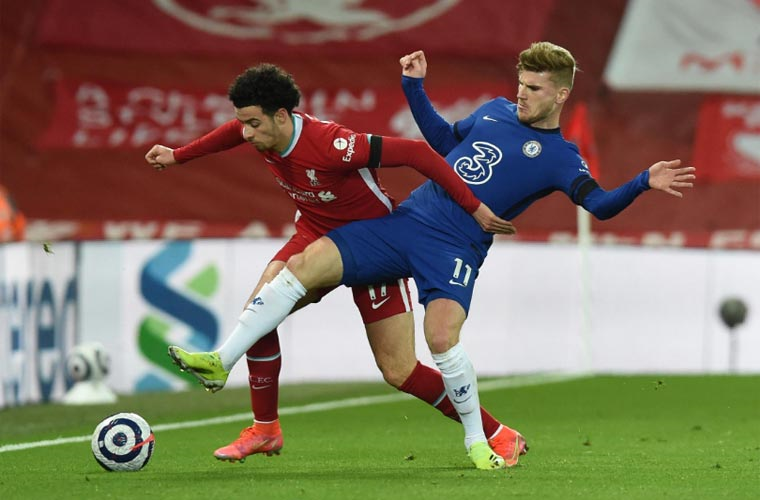 لقطات من مباراة ليفربول وتشيلسي