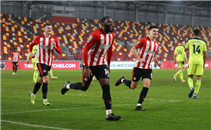 هدف برينتفورد أمام نيوكاسل