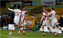 هدفا ساوثامبتون في وولفرهامبتون