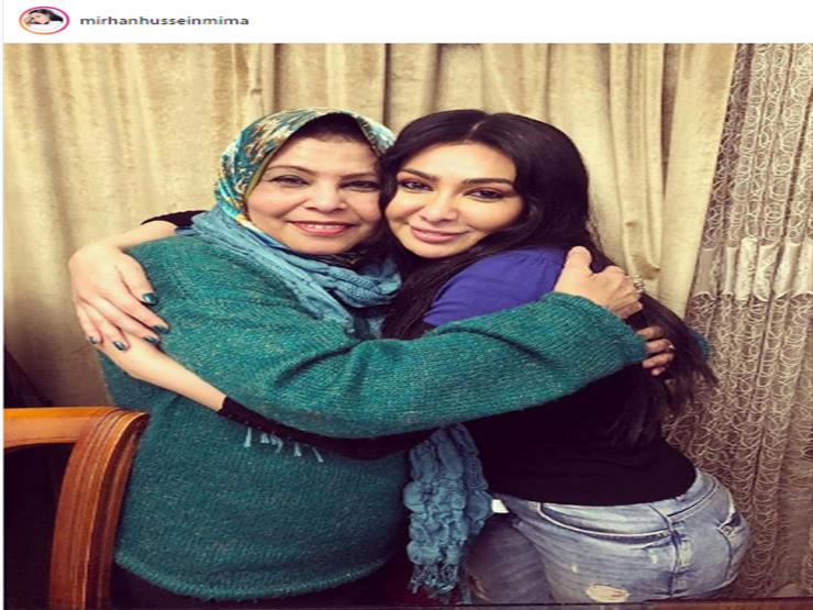 Meryhan Hussain and her mother on Instagram