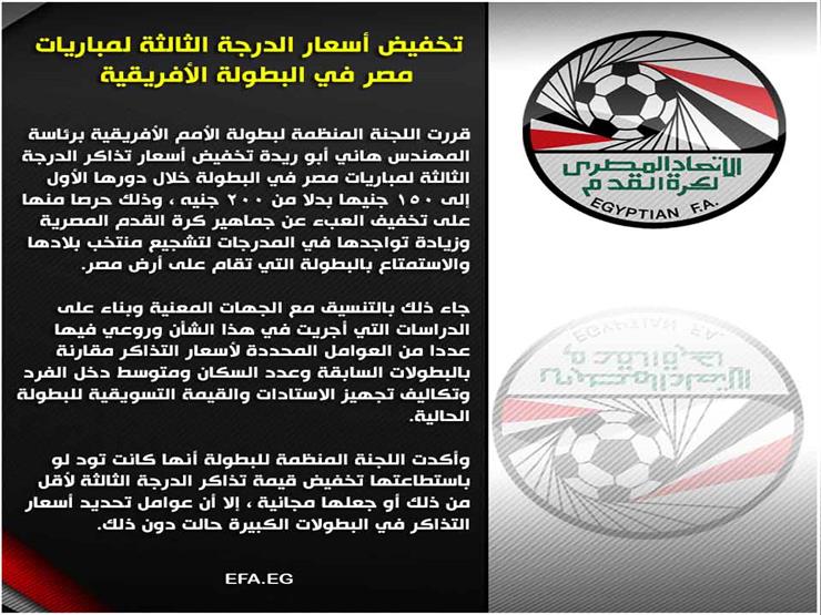 ØªØ®ÙÙØ¶ Ø£Ø³Ø¹Ø§Ø± Ø§ÙØ¯Ø±Ø¬Ø© Ø§ÙØ«Ø§ÙØ«Ø© ÙÙØ¨Ø§Ø±ÙØ§Øª ÙØµØ±