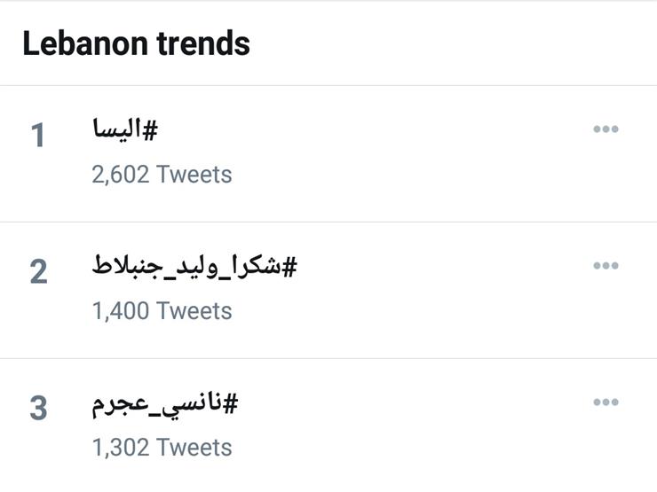 إليسا ونانسي تريند في لبنان