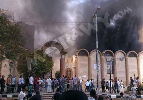 حجز إعادة محاكمة 9 متهمين بـقضية "حرق كنيسة كفر حكيم" لـ 12 أبريل للحكم حجز إعادة محاكمة 9 متهمين بـقضية "حرق كنيسة كفر حكيم" لـ 12 أبريل للحكم