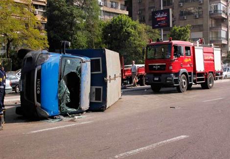 "صحة الإسكندرية": انقلاب سيارة مساجين ونقل شخصين لمستشفى العامرية العام "صحة الإسكندرية": انقلاب سيارة مساجين ونقل شخصين لمستشفى العامرية العام
