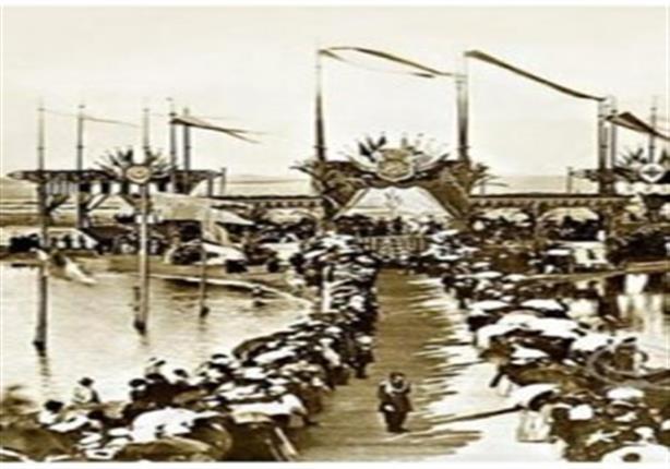 24 أبريل 1859.. بدء الحفر في قناة السويس (صورة نادرة) 24 أبريل 1859.. بدء الحفر في قناة السويس (صورة نادرة)