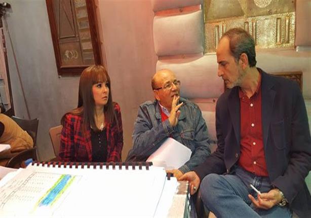 بالصور تصوير الجزء السادس من ليالي الحلمية مصراوى