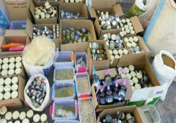ضبط مستحضرات تجميل مجهولة المصدر بعين شمس والجمالية ضبط مستحضرات تجميل مجهولة المصدر بعين شمس والجمالية