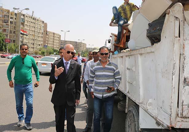استكمال أعمال التطوير بميدان المحكمة بمصر الجديدة وبدء رفع قضبان الترام استكمال أعمال التطوير بميدان المحكمة بمصر الجديدة وبدء رفع قضبان الترام