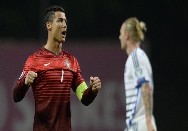 رقم قياسي جديد لرونالدو باليورو رقم قياسي جديد لرونالدو باليورو
