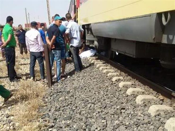 قطار يدهس سيدتين في قنا قطار يدهس سيدتين في قنا