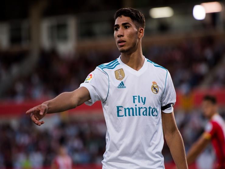 أشرف حكيمي.. أول مغربي يسجل هدفا في تاريخ ريال مدريد أشرف حكيمي.. أول مغربي يسجل هدفا في تاريخ ريال مدريد