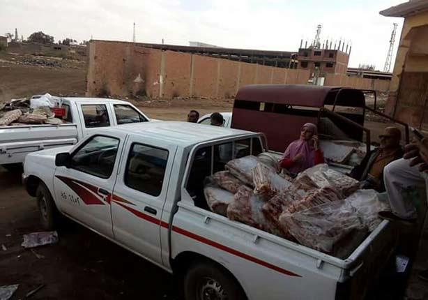 بالصور.. ضبط 3 أطنان لحوم مجهولة المصدر بشبرا الخيمة بالصور.. ضبط 3 أطنان لحوم مجهولة المصدر بشبرا الخيمة