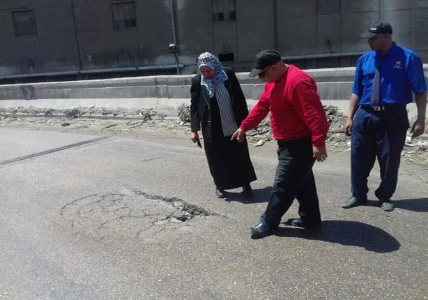 لانهيار أرضيته.. إغلاق جزئي لكوبري 27 غربي الإسكندرية لانهيار أرضيته.. إغلاق جزئي لكوبري 27 غربي الإسكندرية