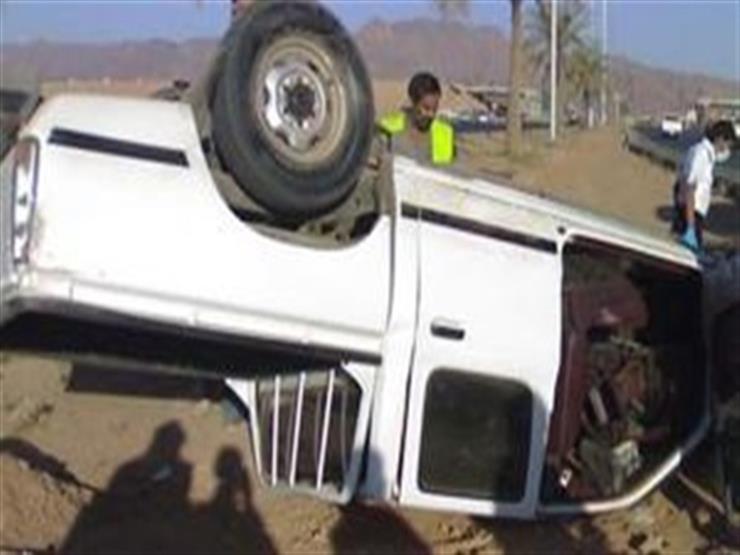 إصابة 7 أشخاص في انقلاب سيارة ببني سويف إصابة 7 أشخاص في انقلاب سيارة ببني سويف