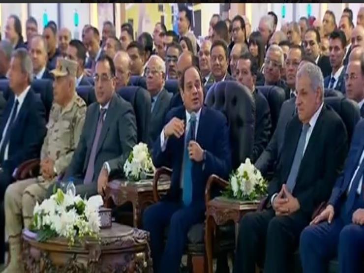 قابيل يعلن عن إنشاء مجمع لصناعة المنسوجات بالسادات.. والسيسي: "نخلصه في سنة ونص" قابيل يعلن عن إنشاء مجمع لصناعة المنسوجات بالسادات.. والسيسي: "نخلصه في سنة ونص"