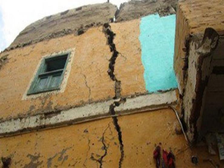 انهيار وتصدع 4 منازل دون خسائر بشرية في سوهاج انهيار وتصدع 4 منازل دون خسائر بشرية في سوهاج