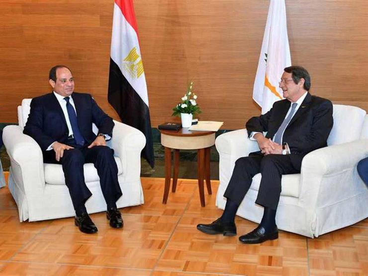 الرئيس القبرصي: اللقاء الثلاثي مع مصر واليونان يمثل إضافة هامة للروابط المشتركة الرئيس القبرصي: اللقاء الثلاثي مع مصر واليونان يمثل إضافة هامة للروابط المشتركة