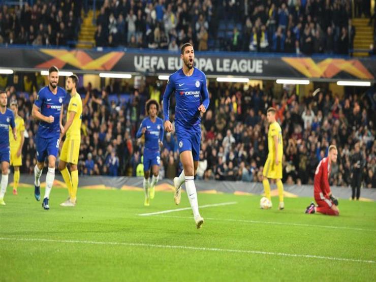 بالفيديو.. فوز تشيلسي وسقوط ميلان في الدوري الأوروبي بالفيديو.. فوز تشيلسي وسقوط ميلان في الدوري الأوروبي
