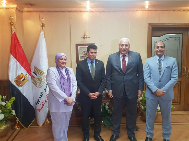 رئيس جامعة السادات يلتقي بوزير الشباب والرياضة لبحث سبل التعاون رئيس جامعة السادات يلتقي بوزير الشباب والرياضة لبحث سبل التعاون