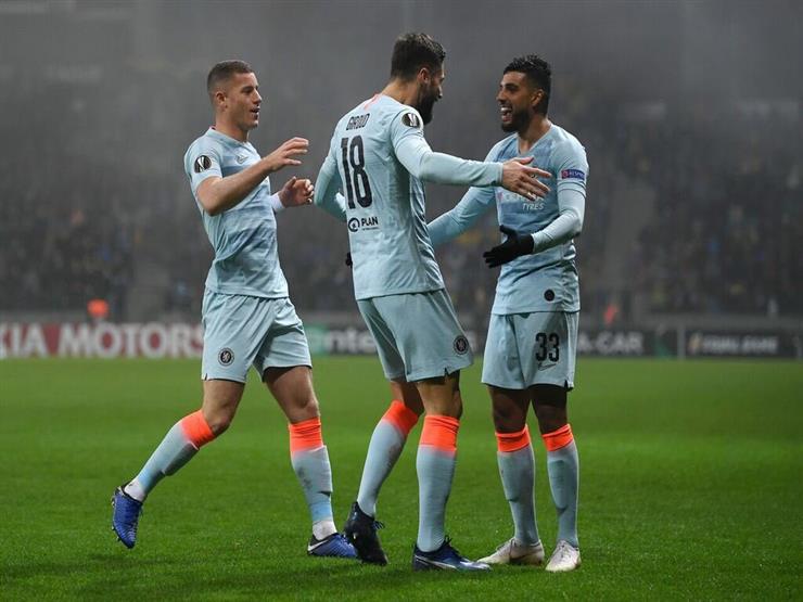 بالفيديو.. تأهل تشيلسي ولاتسيو لدور الـ32 بالدوري الأوروبي.. ومارسيليا يودع البطولة بالفيديو.. تأهل تشيلسي ولاتسيو لدور الـ32 بالدوري الأوروبي.. ومارسيليا يودع البطولة