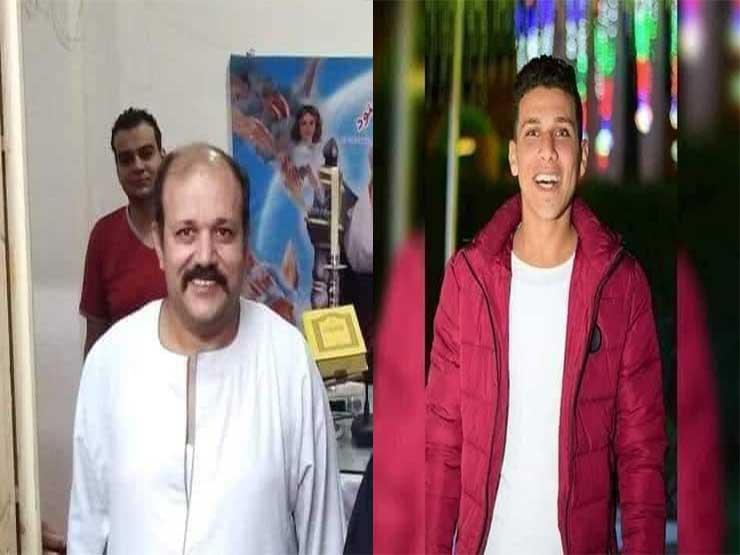 تشييع أب ونجله لقيا مصرعهما على يد شرطي أمام كنيسة في المنيا تشييع أب ونجله لقيا مصرعهما على يد شرطي أمام كنيسة في المنيا