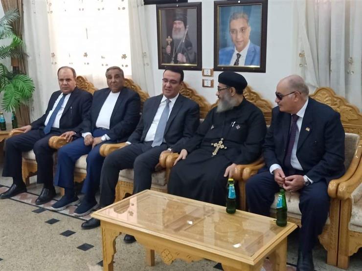 بالصور.. صلاح حسب الله بمطرانية سوهاج: السيسي رسخ ثقافة المواطنة بالصور.. صلاح حسب الله بمطرانية سوهاج: السيسي رسخ ثقافة المواطنة