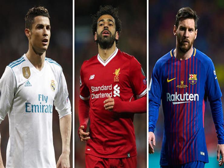 هدافو 2018.. ميسي يتربع على الصدارة.. وصلاح الرابع هدافو 2018.. ميسي يتربع على الصدارة.. وصلاح الرابع