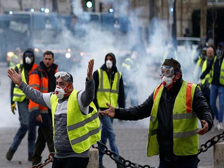 تعبئة عامة في فرنسا لتجنّب أعمال شغب خلال تحركات مطلبية السبت تعبئة عامة في فرنسا لتجنّب أعمال شغب خلال تحركات مطلبية السبت
