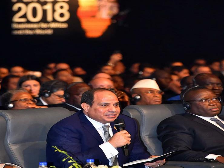السيسي يتفاعل مع رؤساء الدول والمسئولين الأفارقة في منتدى شرم الشيخ (فيديو) السيسي يتفاعل مع رؤساء الدول والمسئولين الأفارقة في منتدى شرم الشيخ (فيديو)
