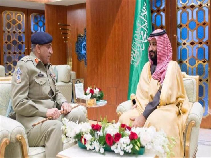 ولي العهد السعودي يبحث مع قائد جيش باكستان تطوير التعاون ...