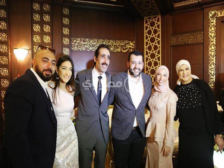 نجوم الفن والإعلام والسياسة في عقد قران نجل مجدي الجلاد نجوم الفن والإعلام والسياسة في عقد قران نجل مجدي الجلاد